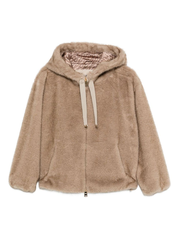 Faux Fur Bomber Jacket