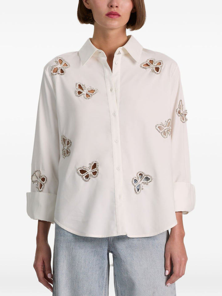 Alice + Olivia Shirts - WHITE | 54e9f361201b4ceb1aece1a93db1f30db39bd83c