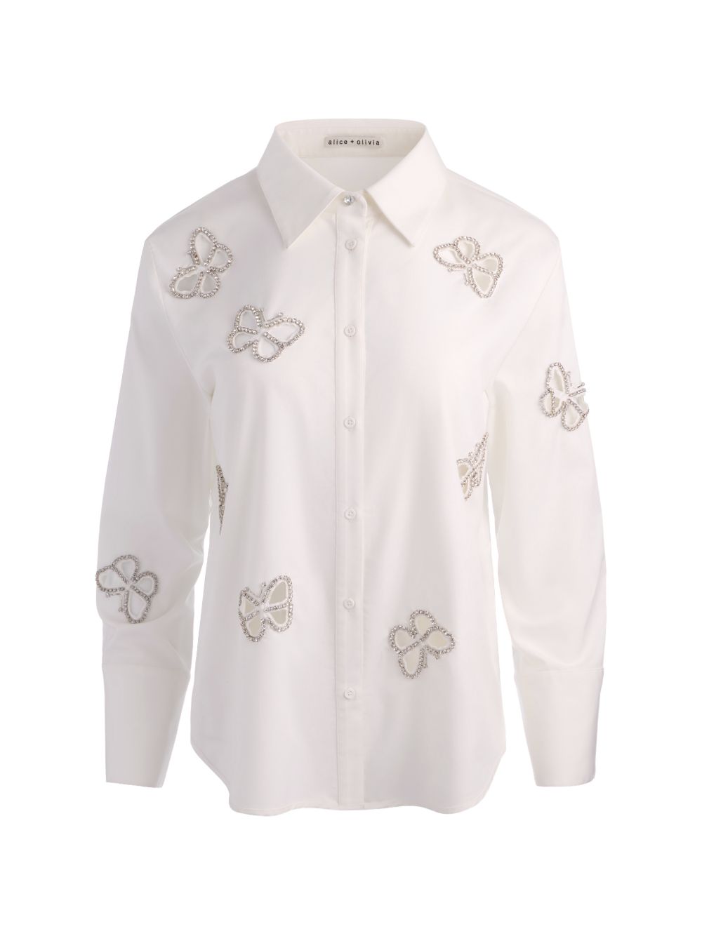 Alice + Olivia Shirts - WHITE | 814f445294a9ed435c25a8934883d30684323c26