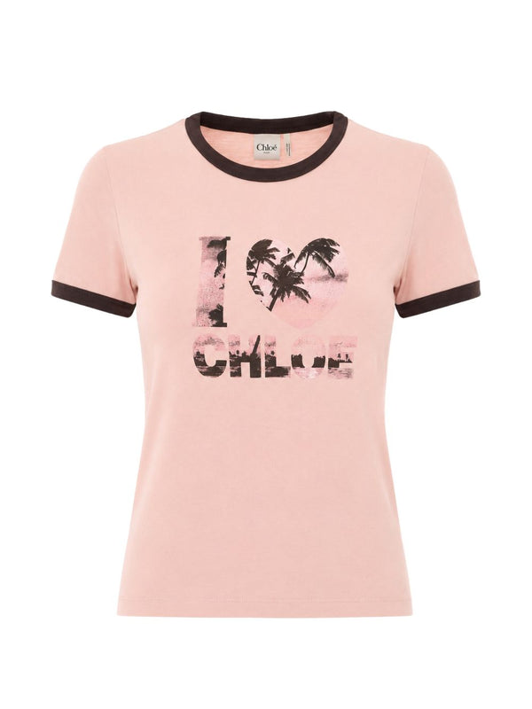 Printed Cotton T-Shirt