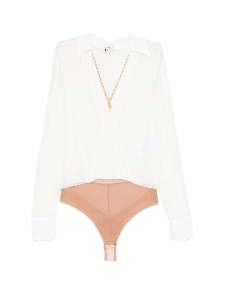 Elisabetta Franchi Shirts - WHITE | ab95747773026627f2ac24d58ed3a46b94773430
