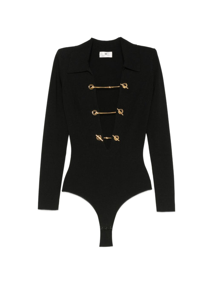 Elisabetta Franchi Top - BLACK | c79c228d07e2e7484489543c22de9b0b50b610fb