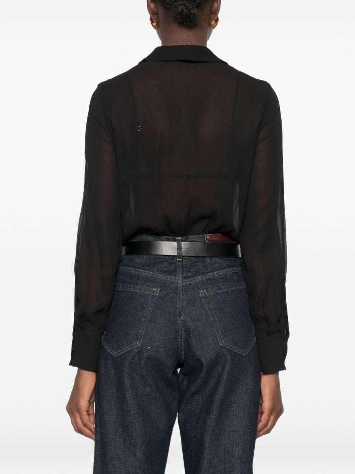 Elisabetta Franchi Shirts - BLACK | a1704efa7563ce95c82e3f19c58525343f828f32