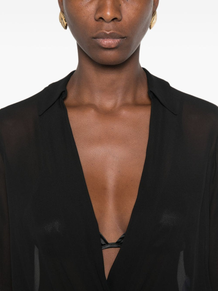 Elisabetta Franchi Shirts - BLACK | 80b467973b19a8118a2d3ba3384a7158f74d3955
