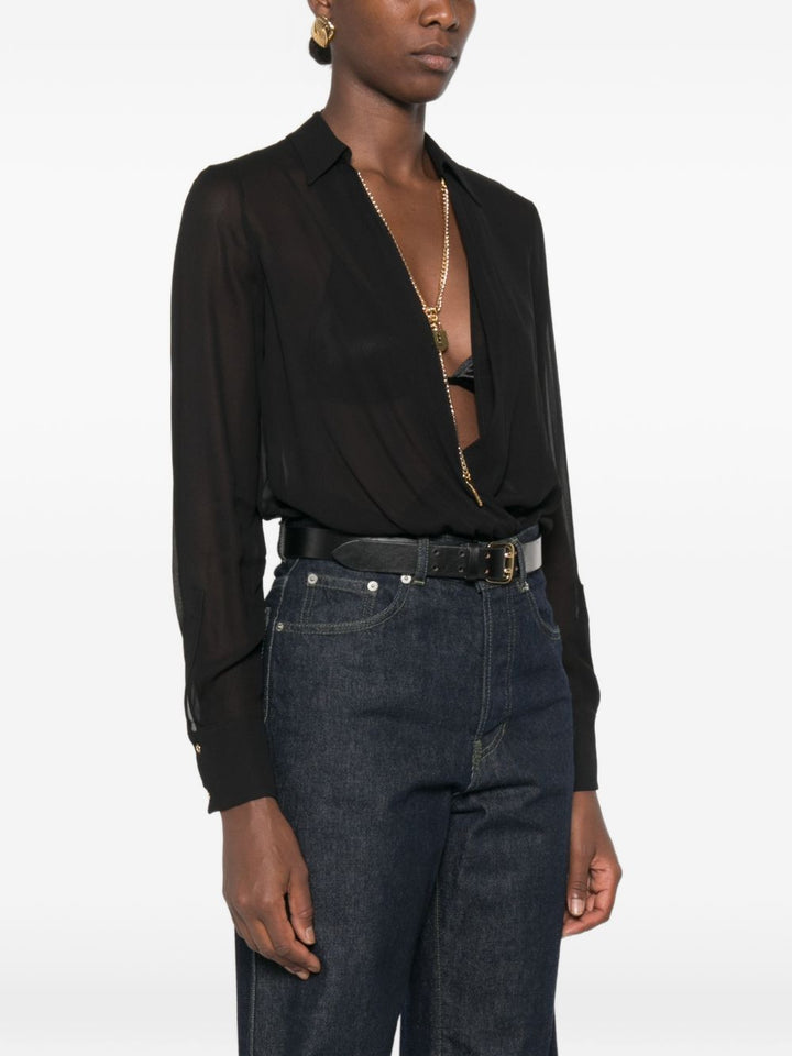 Elisabetta Franchi Shirts - BLACK | 1c2c3a3c58436f533a386645fad51ad9dc942e67