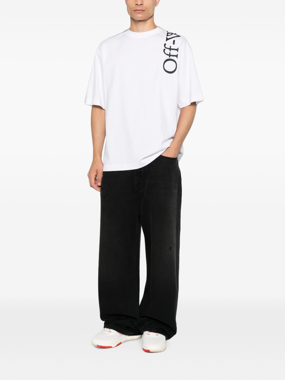 Off White T-shirts and Polos - WHITE | 38ffb4538e08ebcd241c4a253153ba397d812e6f