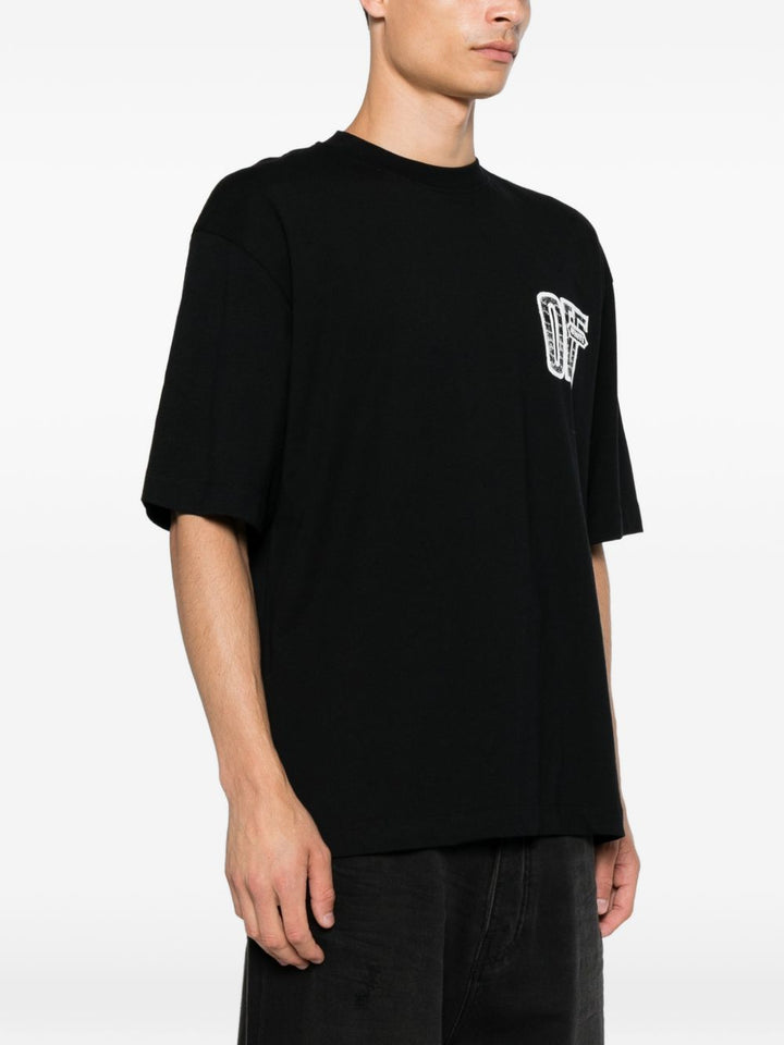 Off White T-shirts and Polos - BLACK | 87e4b7065b9c14108fdd9f9d6006269085b59f2a