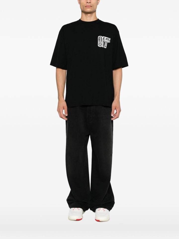 Off White T-shirts and Polos - BLACK | 936194a298ff178b7c9440b3f190e4e2afcd86d0
