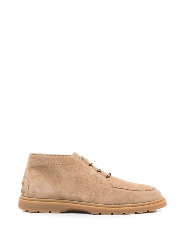Leather Desert Boots