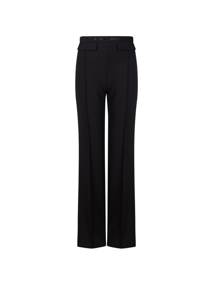 Elisabetta Franchi Trousers - BLACK | 7a840a4c9f0f43e5f3a41a99d93dc44e0cef0680