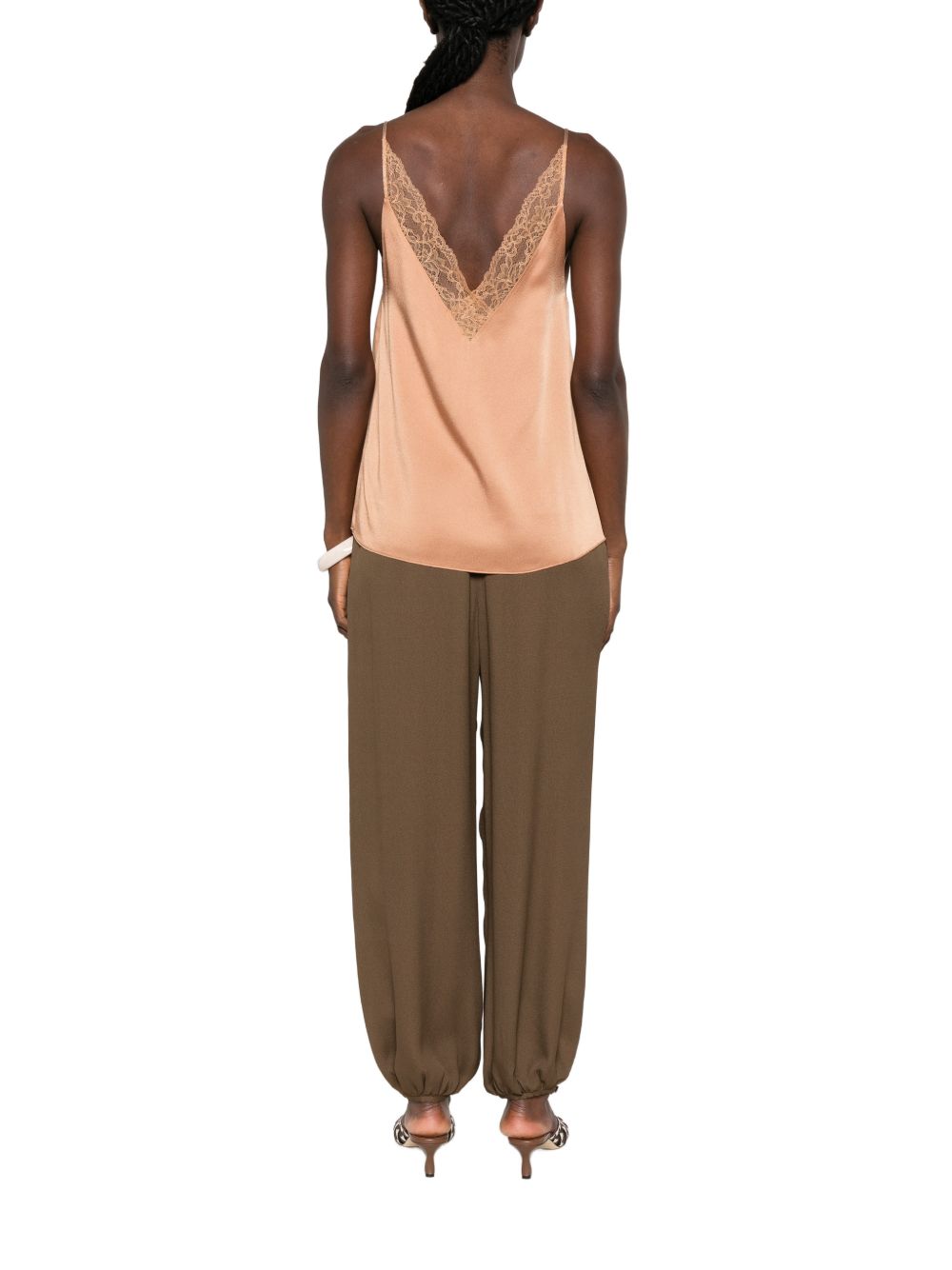 Forte Forte Top - BROWN | 6edf5bfe01f5f954836a6b2d9661652fa0fe5f41