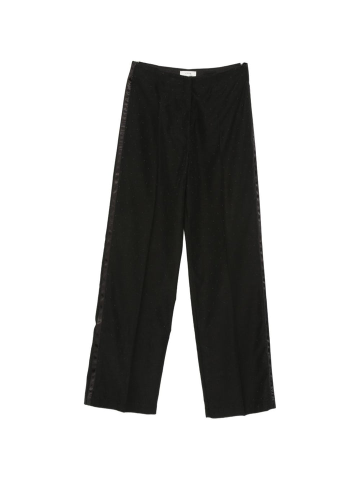 Forte Forte Trousers - BLACK | e49f56aabb18a11ed9c366e2b9ce64570037054e