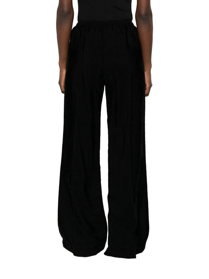 Forte Forte Trousers - BLACK | 59789cd09bbd2fbcb8cc37aeb27f9b8a22a4cba6