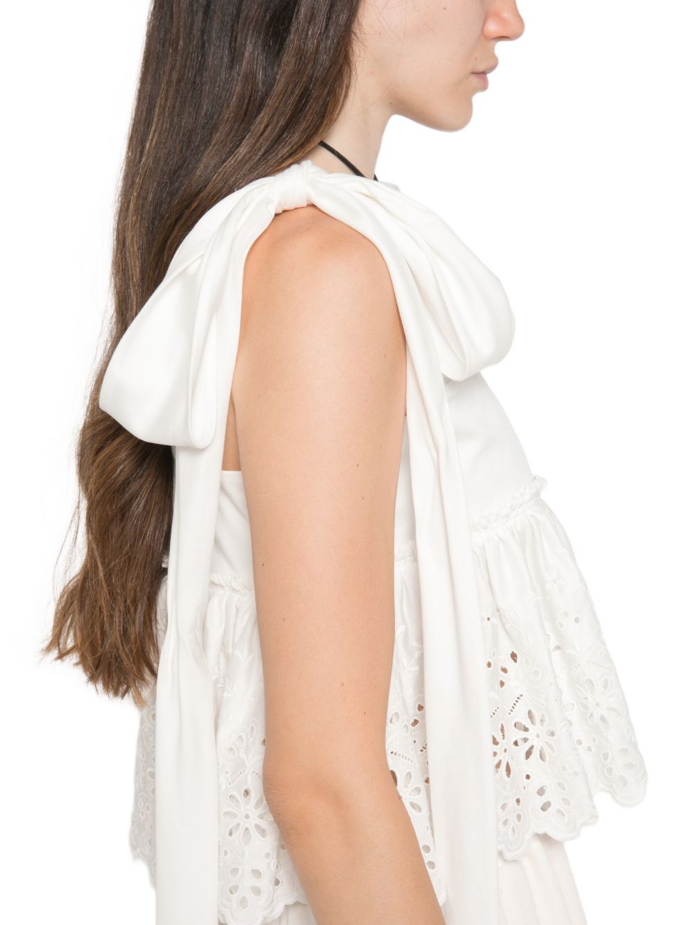 Chloè Top - WHITE | aa145298a8e773621025d587fca6af9086955ac9