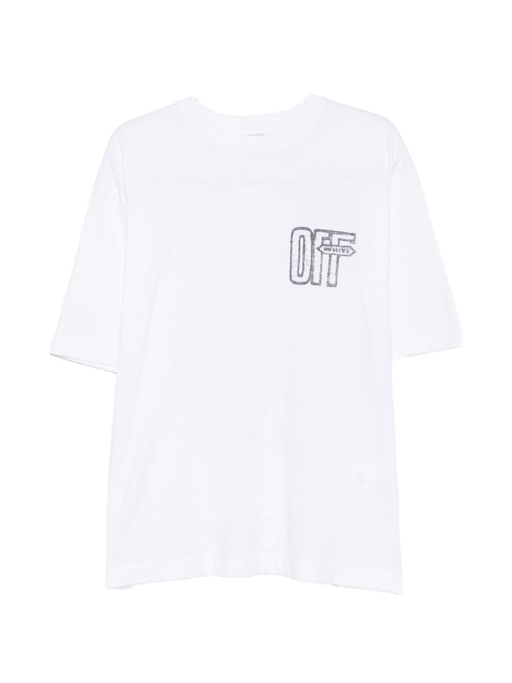 Off White T-shirts and Polos - WHITE | 52c4e22377af86cfd66848aa0768e26fecab7c90