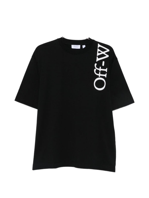 Vertical Bookish Skate Cotton T-Shirt