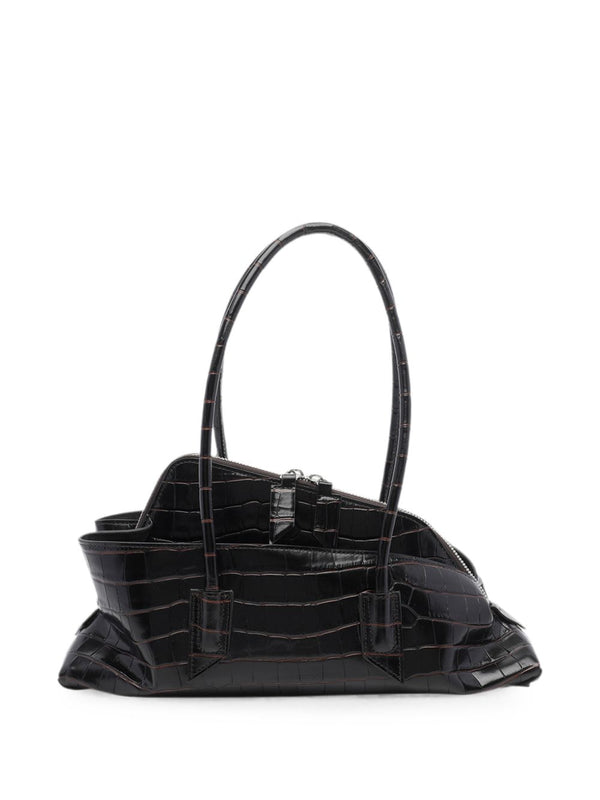La Passeggiata Small Leather Shoulder Bag