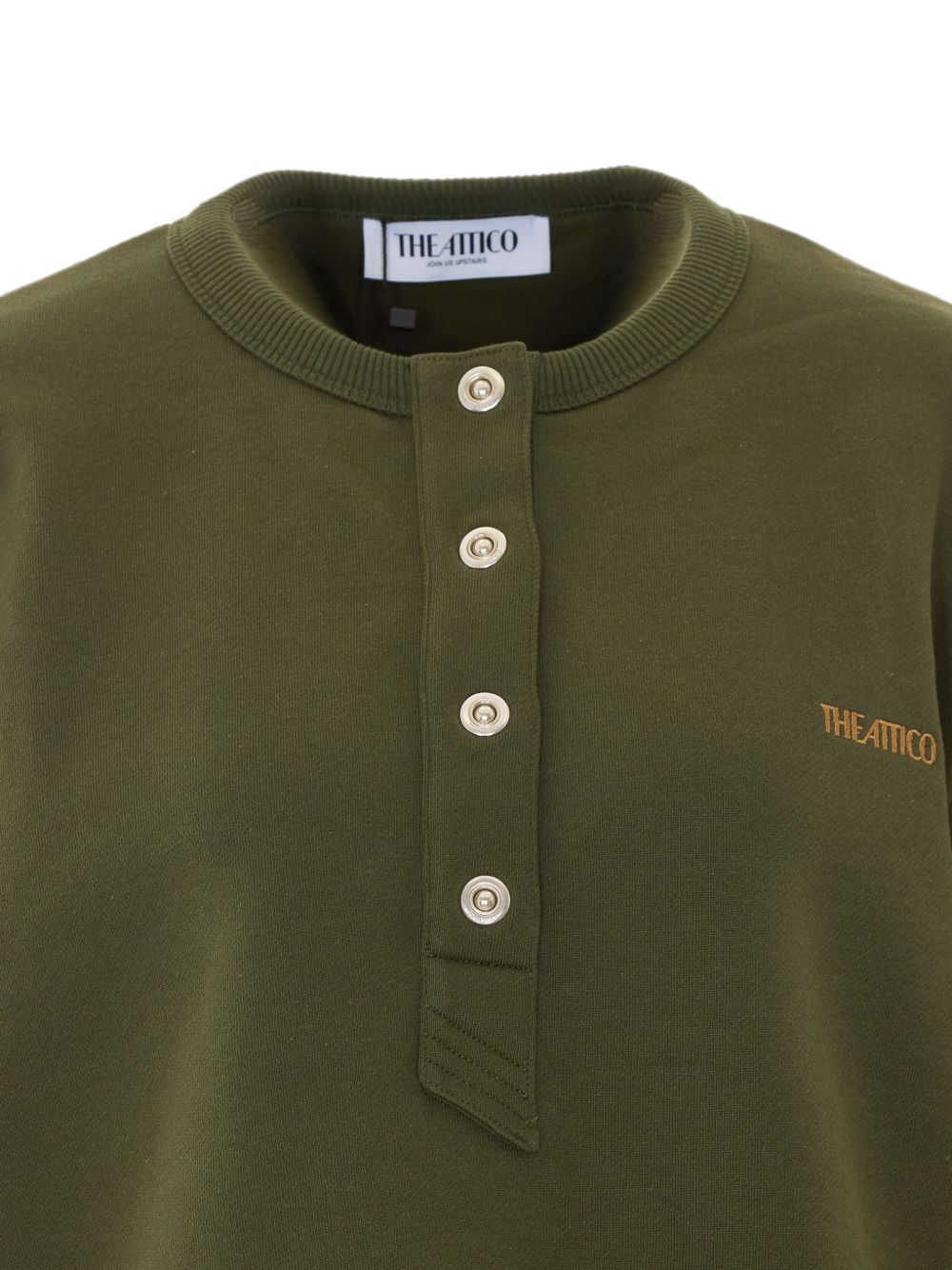 The Attico T-shirts and Polos - GREEN | 416088047b24b392d39ceb17ac59512542654cf1