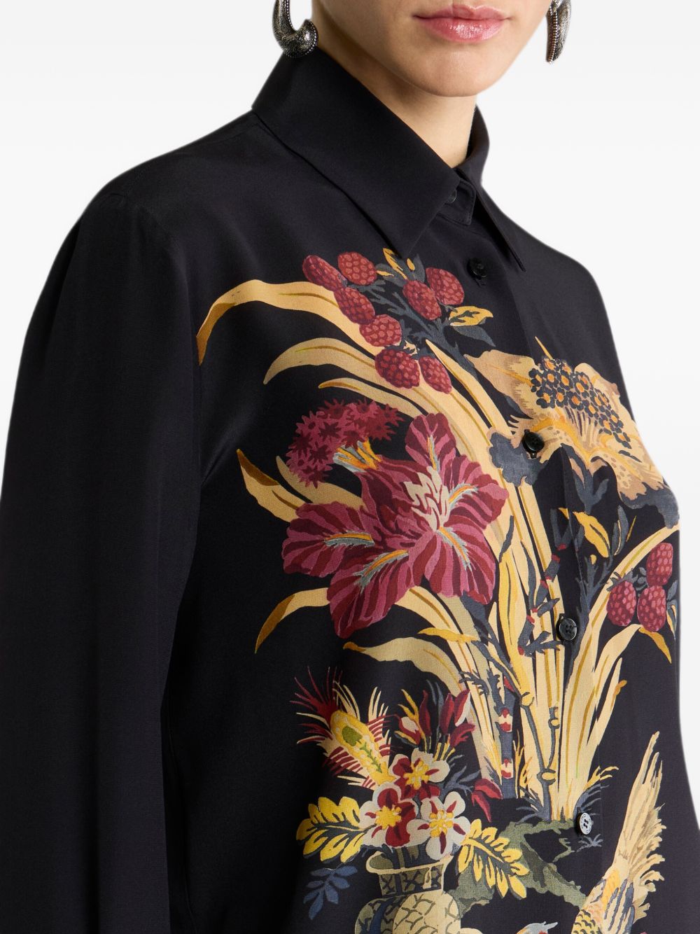 Etro Shirts - BLACK | dd9307763aa9a64d4210d74e22ef1d65b6d3602a