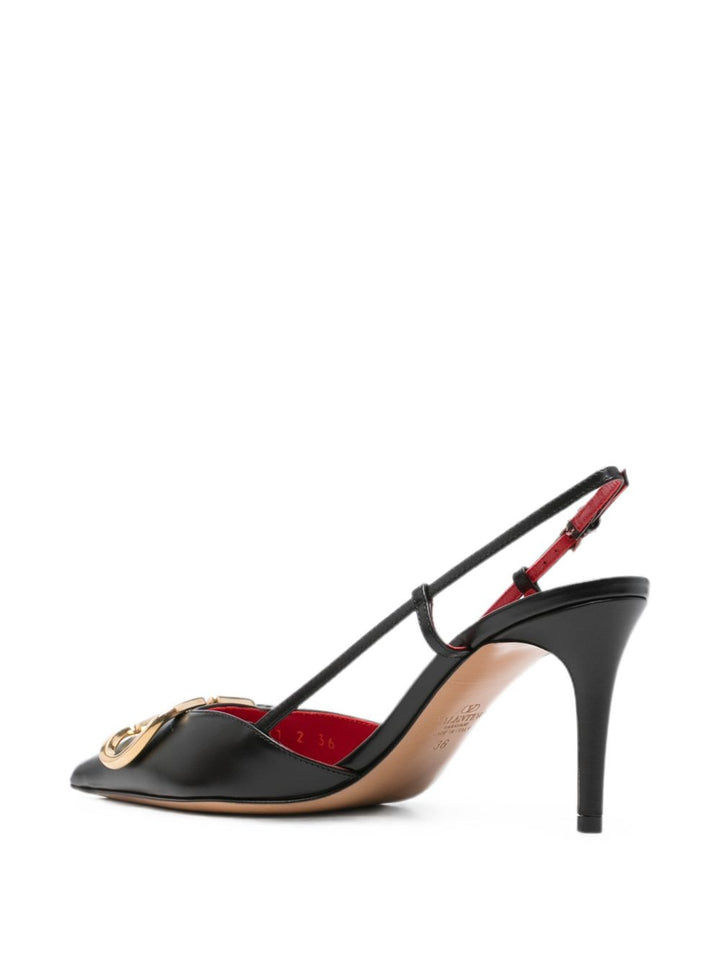 Valentino Garavani With Heel - BLACK | e416348a0b5d605b65a7898a1e7b6cd22462eed8