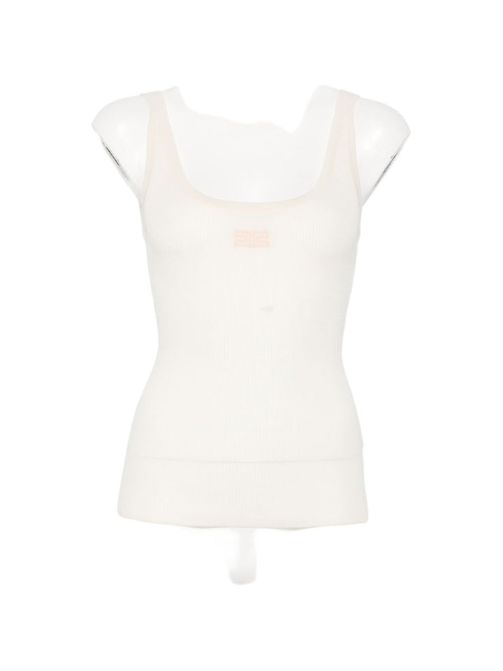 Elisabetta Franchi Top - WHITE | 60f3c035467e51f04f053f691c6688b42f4a7425