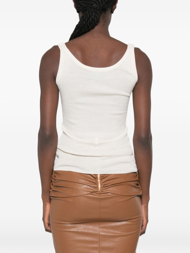 Elisabetta Franchi Top - WHITE | 1dc20a63df11dd5db3499c06afdb681c8c180686