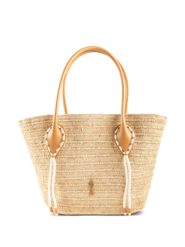 Venus Large Rafia Tote
