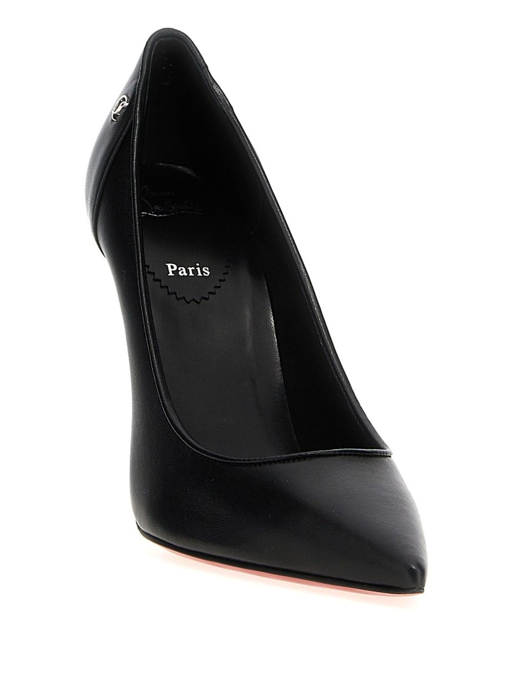 Christian Louboutin With Heel - BLACK | 702950d8cdcdfdd3ba004c16bc0b349ab8a5ad97