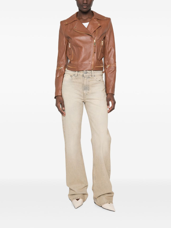 Elisabetta Franchi Jackets - BROWN | 7d681fa6ede45d1d0b3da56acba64154c00724ba