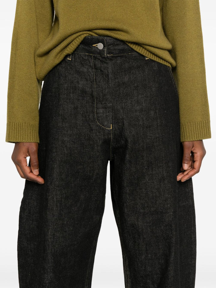 Studio Nicholson Pre Jeans - BLACK | ee84a2d0e21482f04a17192ac91fe838e355f1c9