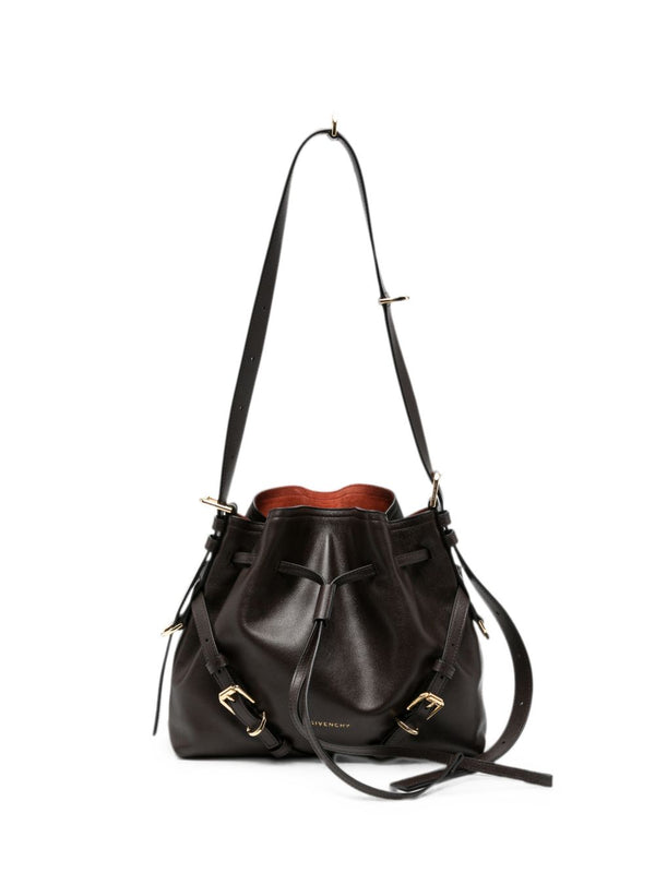 Voyou Small Leather Bucket Bag