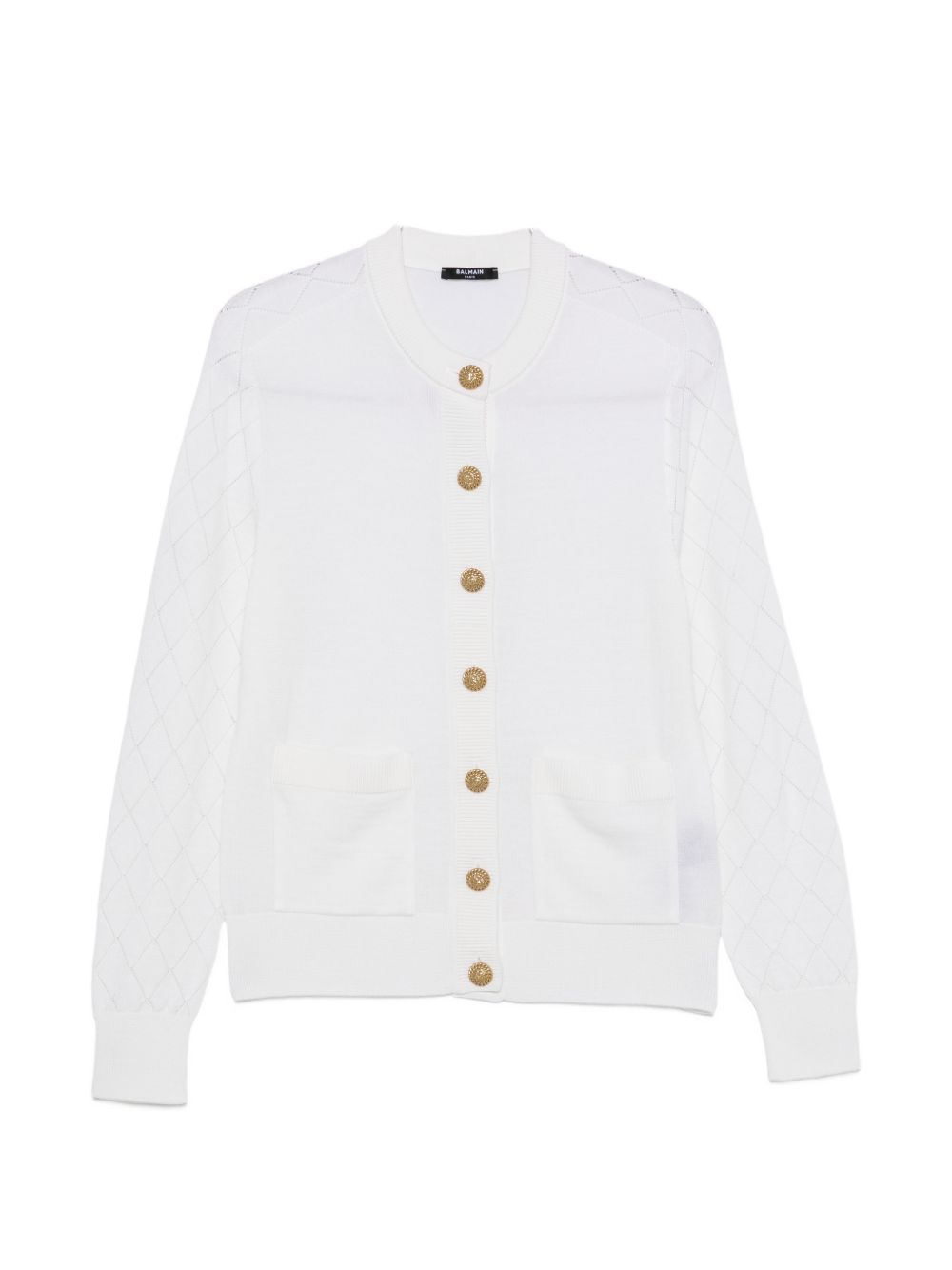 Balmain Sweaters - WHITE | b48768caec263dec66e11ad86c138bd8b05f9586