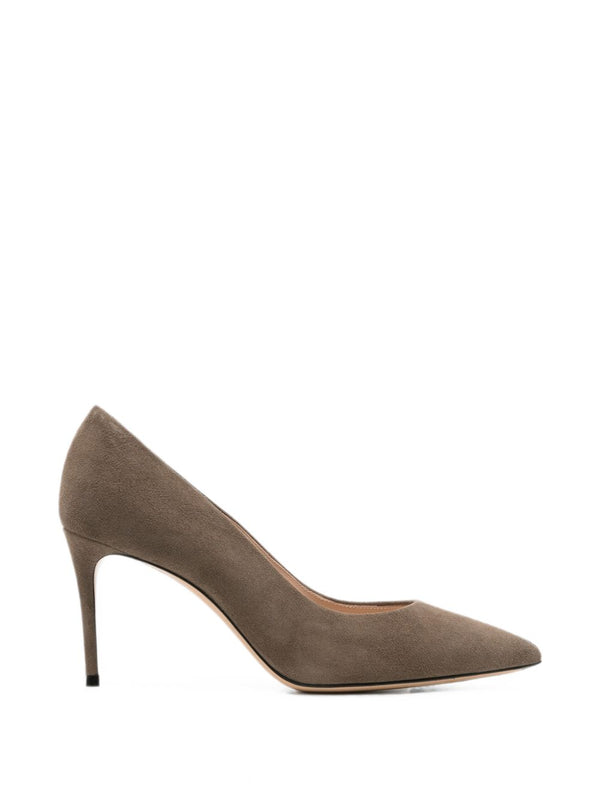 With Heel Beige