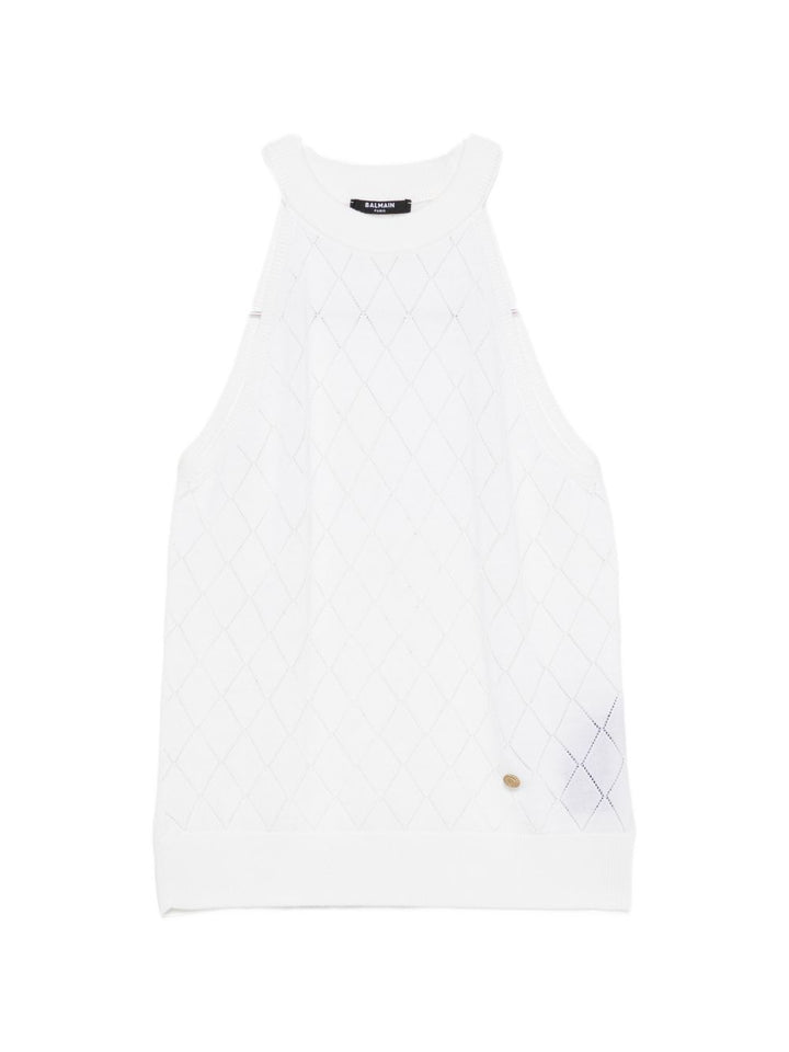 Balmain Top - WHITE | 3e3b0cbffd4ef32b21a04f8d30e24c255175006b
