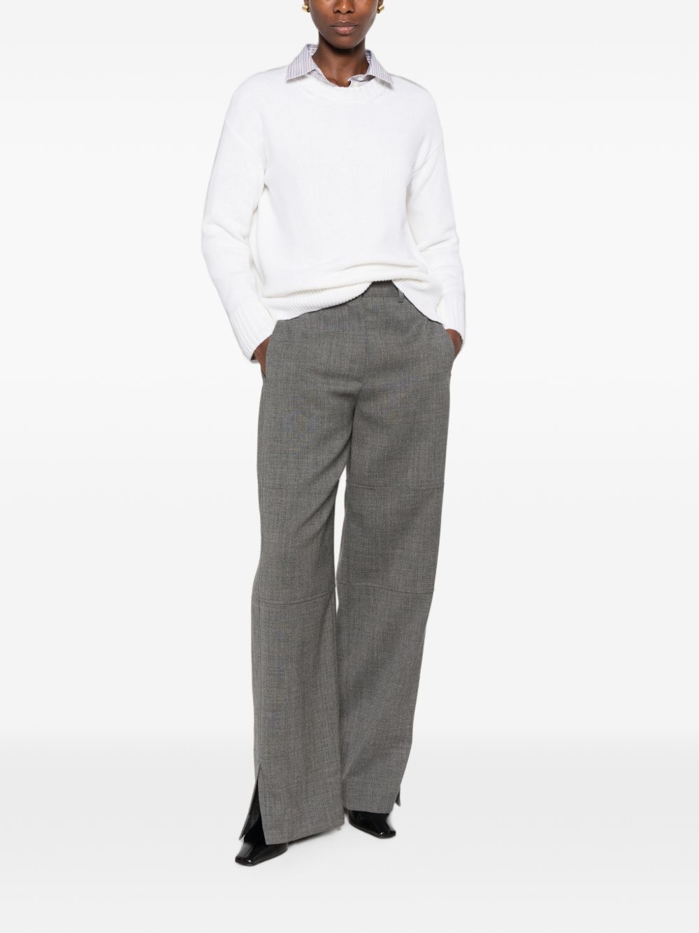 Base Sweaters - WHITE | b0d0cb311a9be326314f23f593ad1c359c7d59af