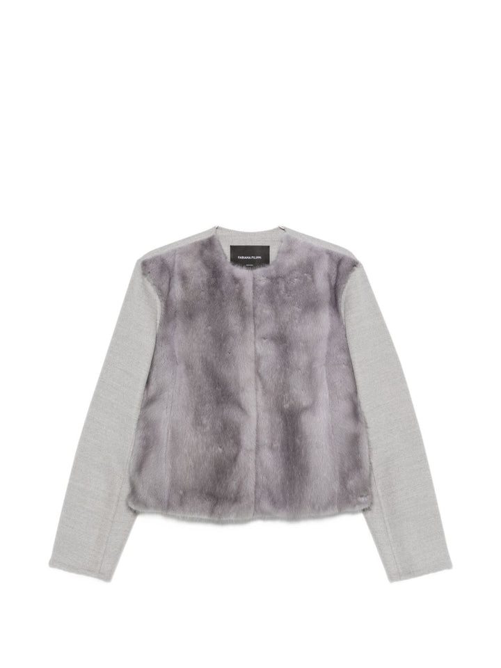 Fabiana Filippi Coats - GREY | 2b3623ed5f8e841dd7d4a077a2c56aa450126849