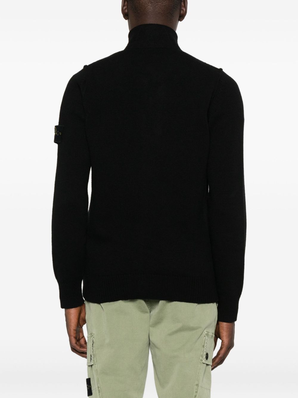 Stone Island Sweaters - BLACK | 6ccd7552ce9b6f300fdce96d63b29d03ed3ff73a