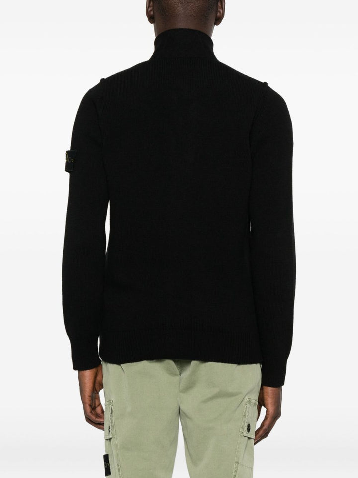 Stone Island Sweaters - BLACK | 6ccd7552ce9b6f300fdce96d63b29d03ed3ff73a