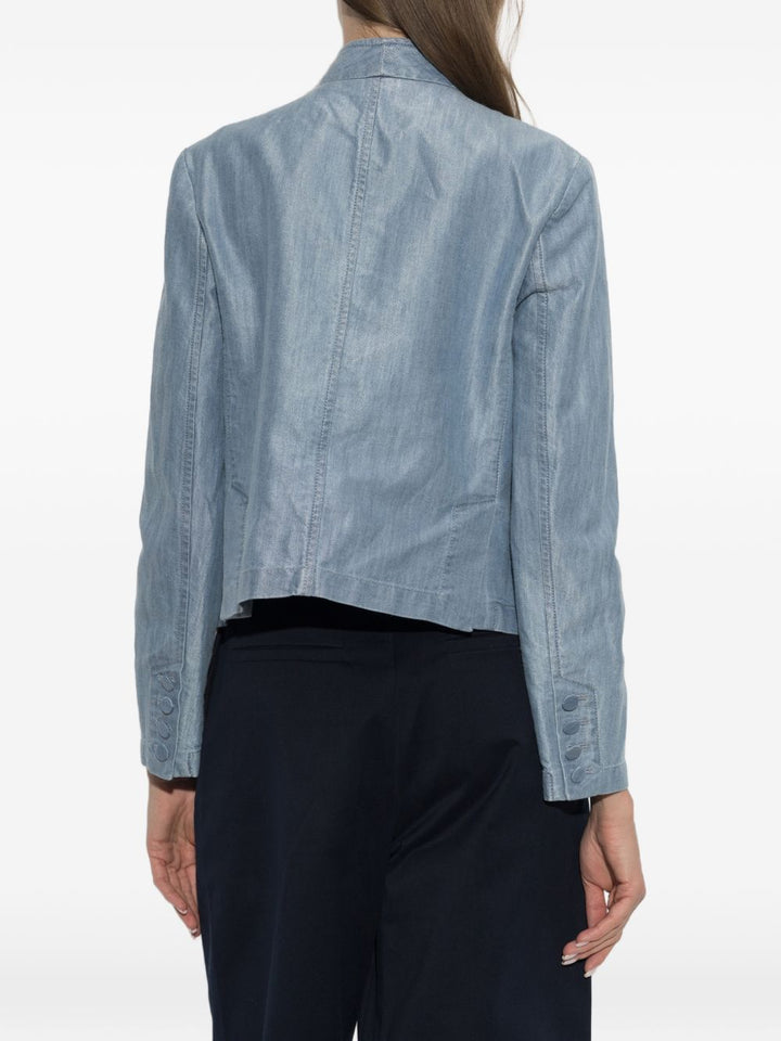 Emporio Armani Jackets - BLUE | 766b7d8dcd8bfc65ed723ff2119edbb281f6b6bf