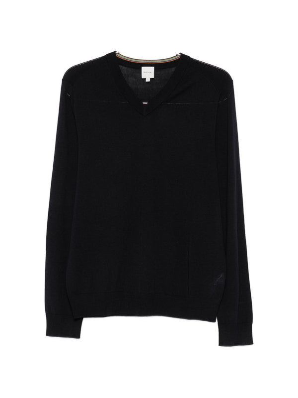 Wool V-Necked Sweater