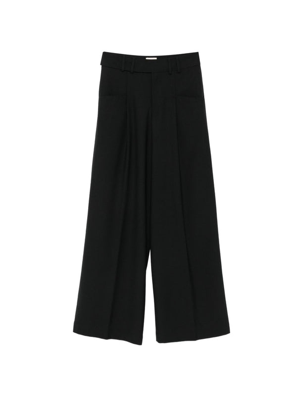 Wool Blend Trousers