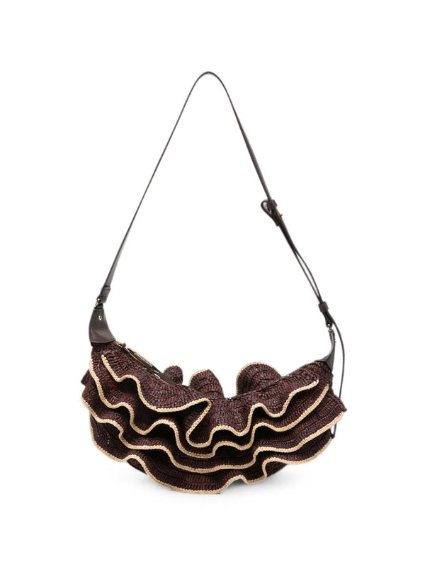 Goldentime Rafia Shoulder Bag