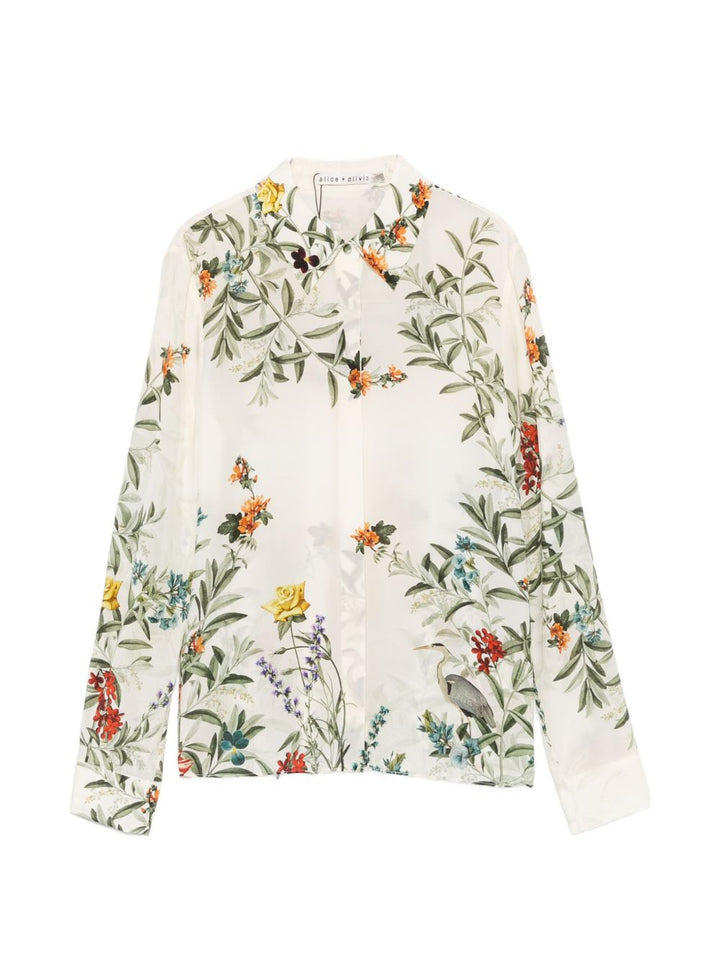 Alice + Olivia Shirts - BEIGE | 01b97a8aec80a22c7f48e84baee9912ea1bc9c74