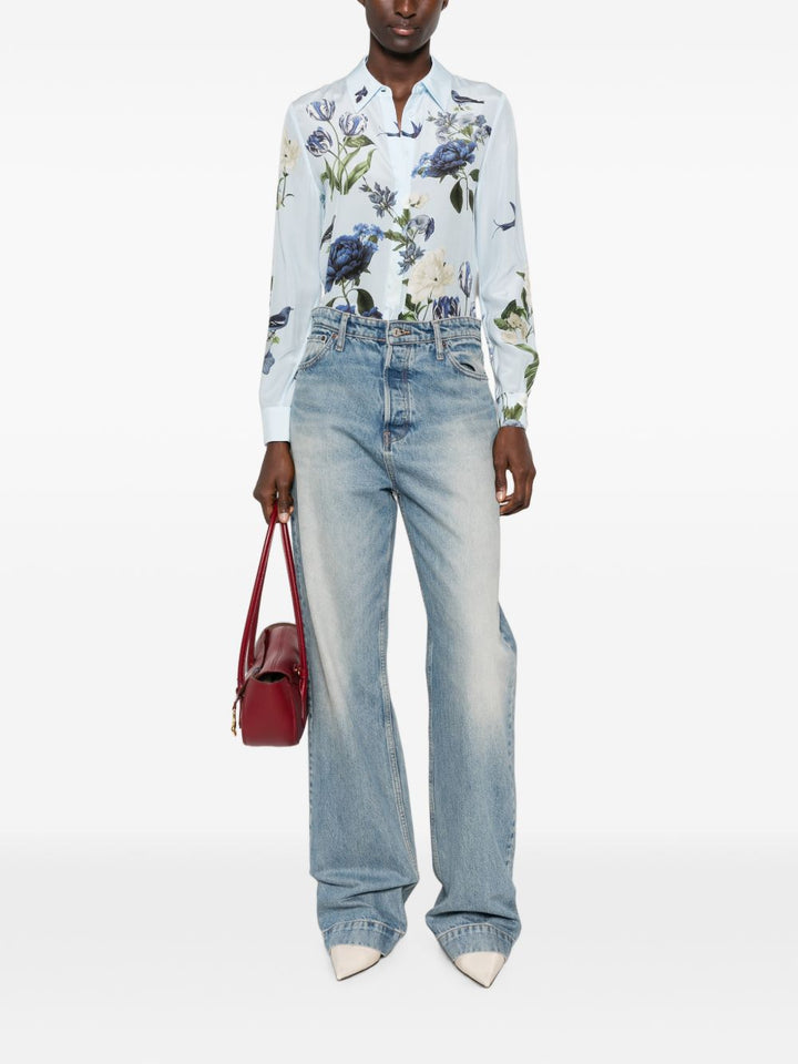 Alice + Olivia Shirts - BLUE | b453ab0e19d40bde84a5aa85629c015e0c0655b7