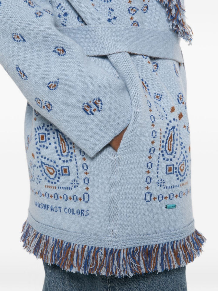 Alanui Sweaters - BLUE | e401cf17e83eb90945bd5e5d554a1c6605f819e2
