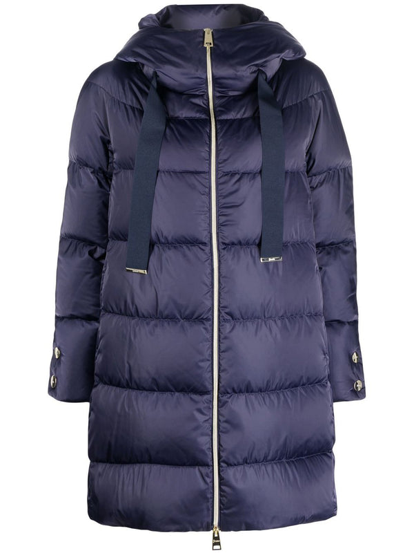A-Shape Satin Down Jacket