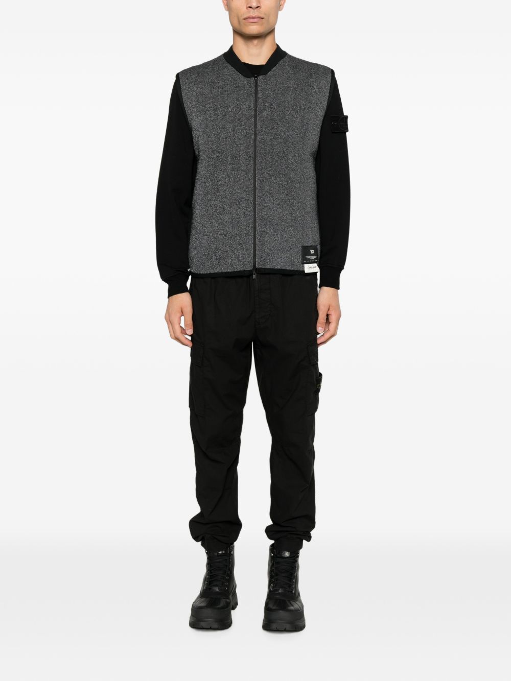 Y-3 Sweaters - BLACK | 5ad85998bab851bc834f29dea93407921744038d