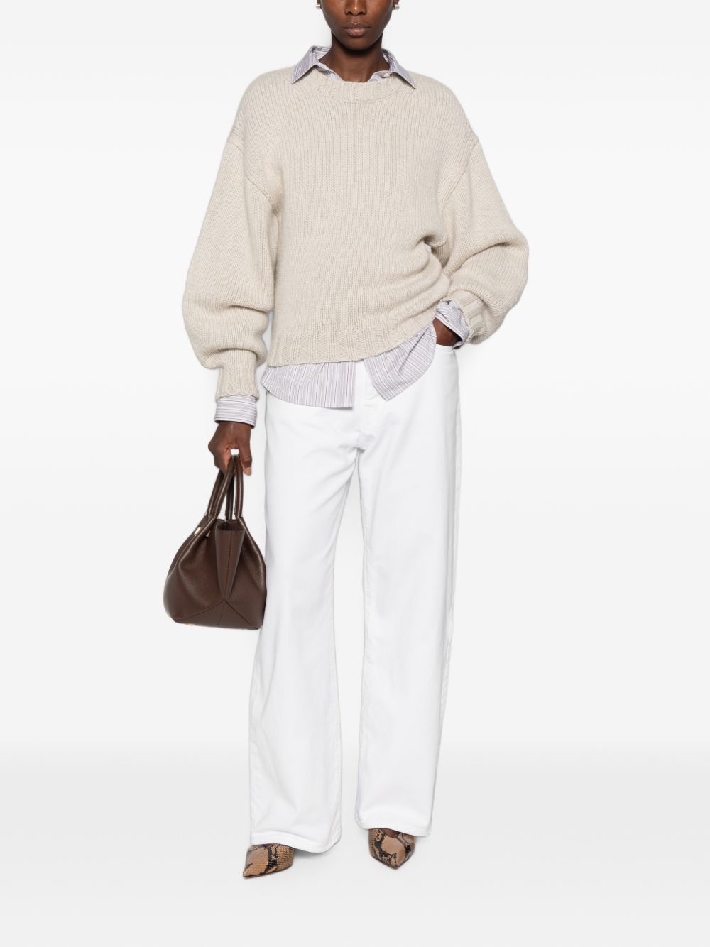 Khaite Sweaters - BEIGE | c9c7bc0e23bcc49bb512aa94485d412af63f95c1