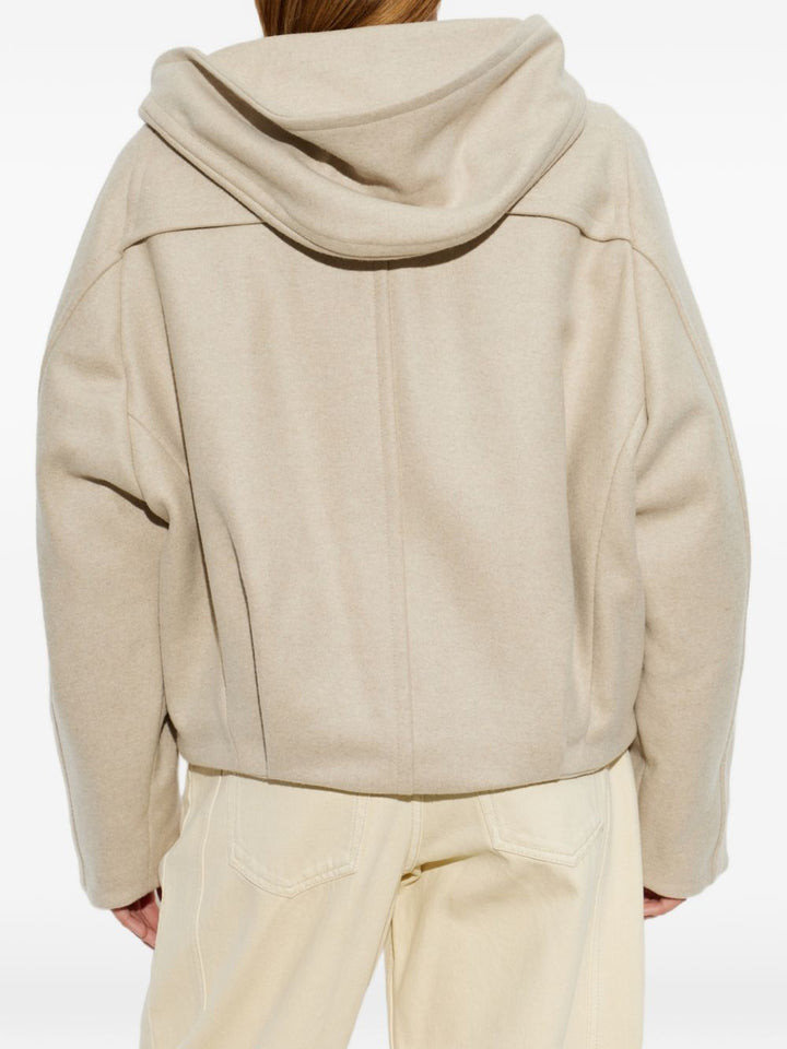 Isabel Marant Coats - BEIGE | c8a1b7f38de6494a6565edcbd763679640cfaea0