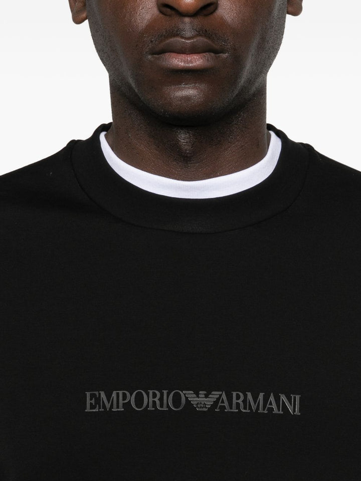 Emporio Armani Sweaters - BLACK | 09e15f6124f13dca98a2165f074f3e0b8572b6dd